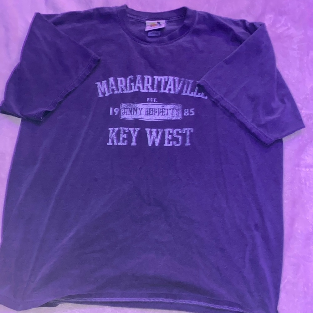 oversized dusty blue vacation t shirt